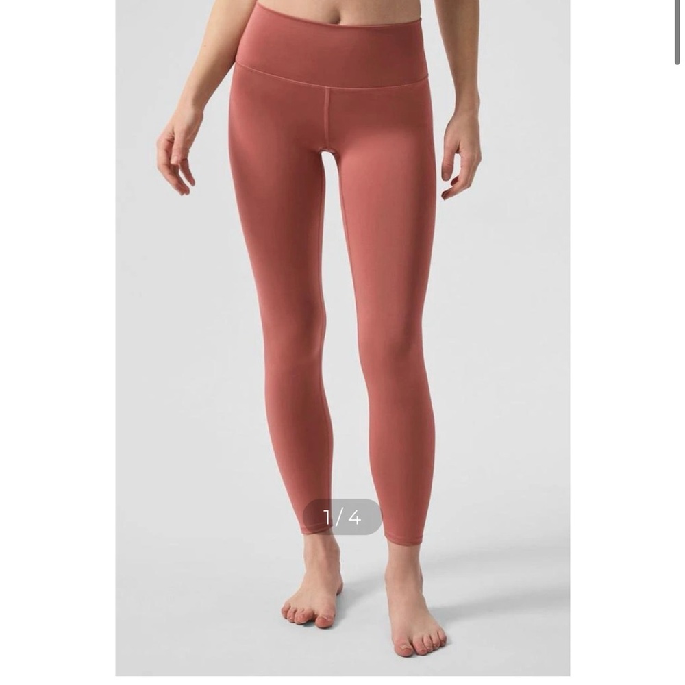 Alo yoga soft terracotta 7/8 airlift Legging